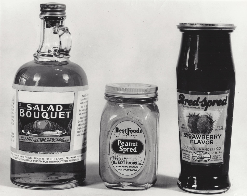 Imagen: Productos de la época. FDA